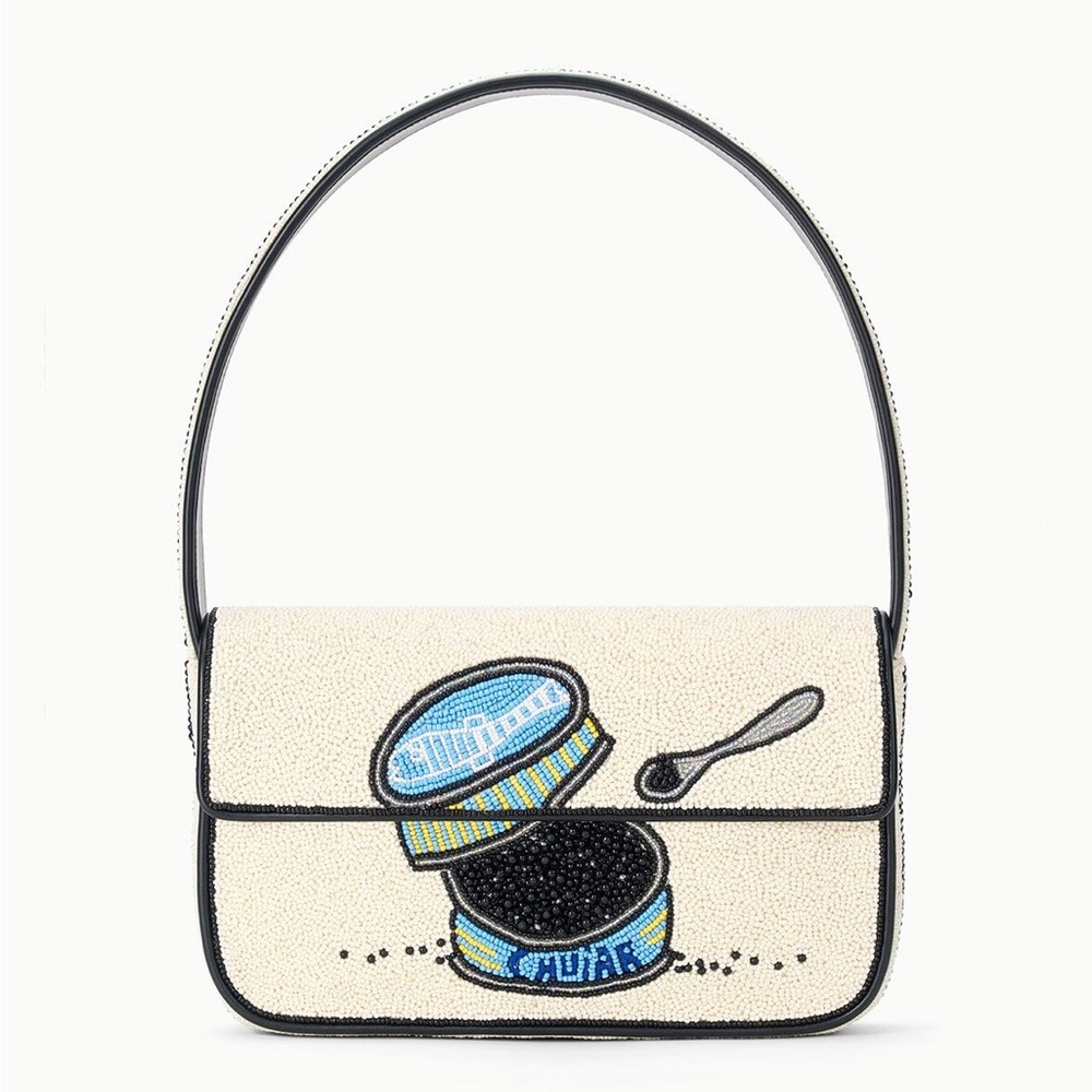 STAUD BEADED TOMMY BAG